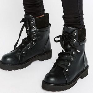 River island combat boots